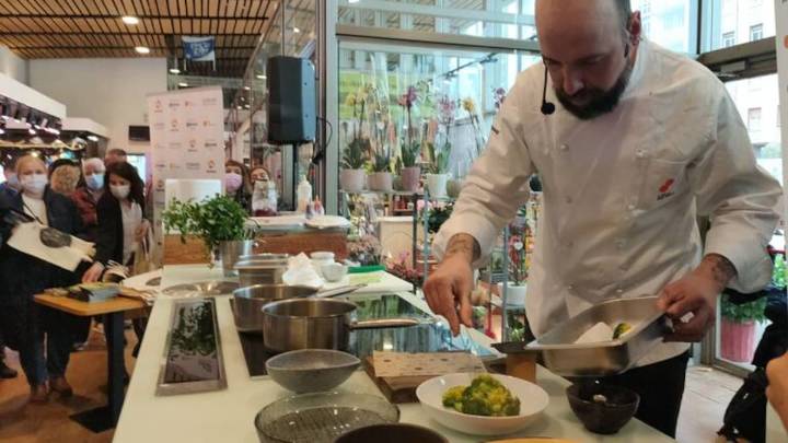 Solidaridad con Gaza desde los fogones del restaurante de Edorta Lamo