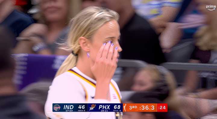 VIDEO: Social Media Detectives Noticed Sophie Cunningham Had A Black Eye During Her Return To Phoenix, After Getting Nailed By S*x Toy