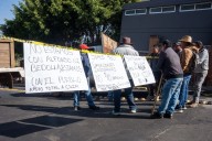 Bloqueo en San Miguel del Monte por rechazo a consulta a mano alzada