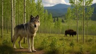 Los científicos no dan crédito: reintroducen lobos en Yellowstone y aparecen árboles por primera vez en 80 años