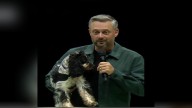 Nate Bargatze introduces adopted dog during Philly show