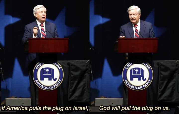 ‘God Will Pull the Plug on Us’ if We Don’t Support Israel, Warns Lindsey Graham