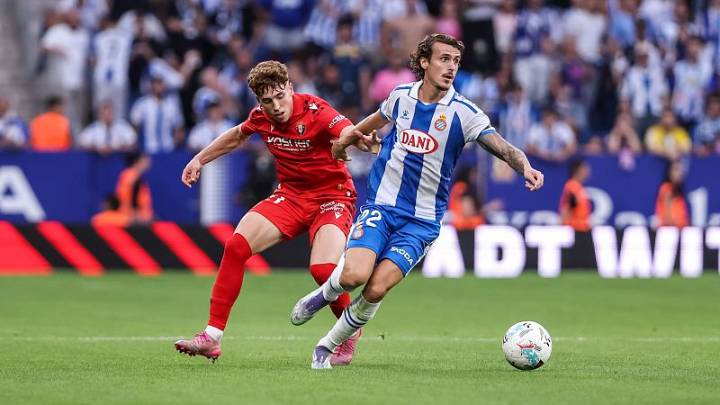 Un gol de Romero le da la victoria al Espanyol ante Osasuna