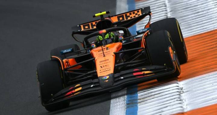 Lando Norris sigue demostrando su rapidez en la F1 tras un gran desempeño en los entrenamientos libres