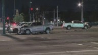 Police cruiser crash at north Phoenix intersection