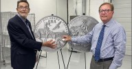 Osborne Mint Hosts Striking Ceremony for 2025 ANA Show Eagle Coin