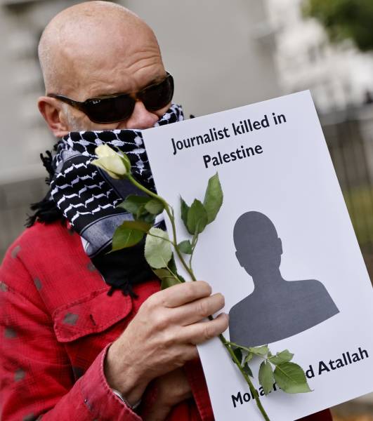 Alza la voz RSF por  colegas asesinados en Gaza
