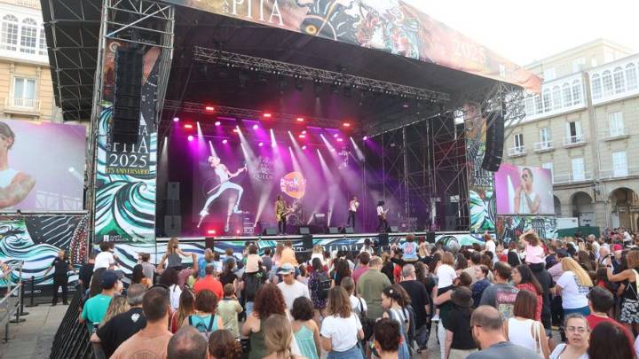 Concierto Rock en Familia en las Fiestas María Pita A Coruña 2025
