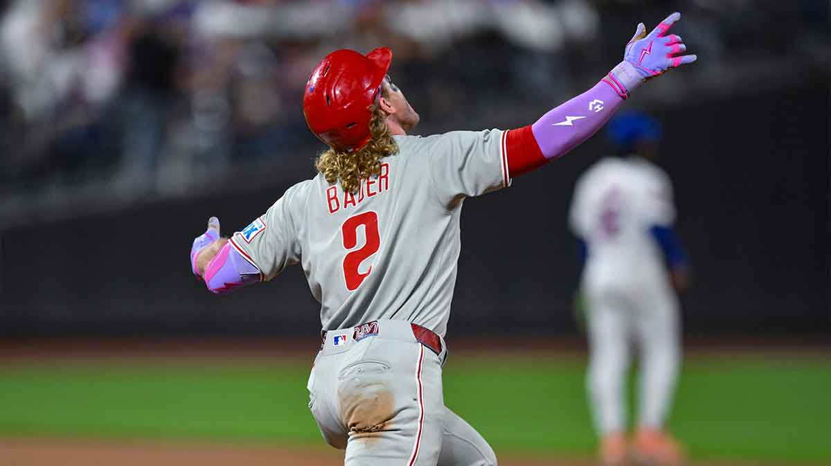 Phillies’ Harrison Bader silences Citi Field with ultra clutch HR vs. Mets