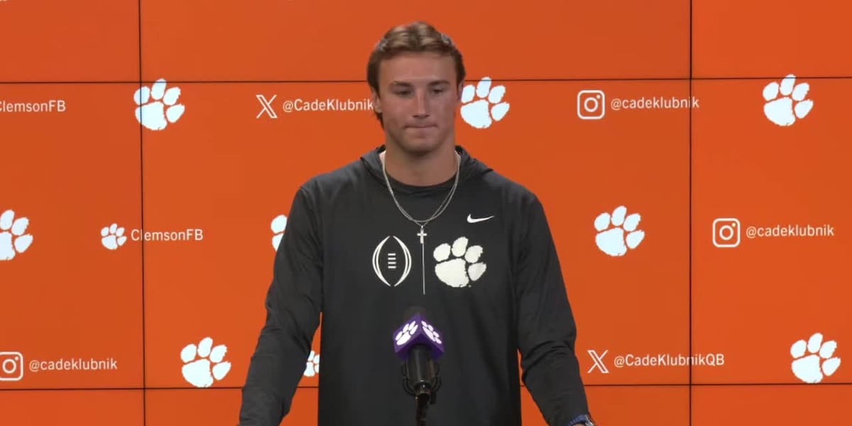 'A messed up joke;' Clemson QB Klubnik responds to rumors of car crash