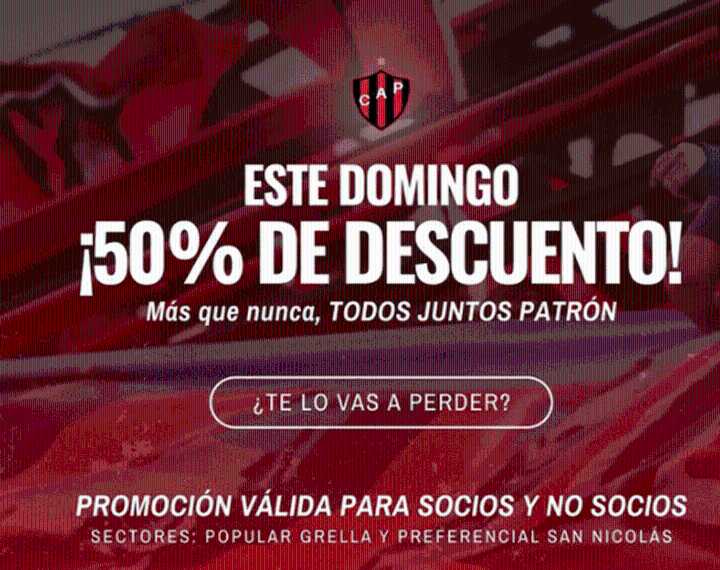Ante la caída de ventas, Patronato aplicará un 50% de descuento en entradas populares