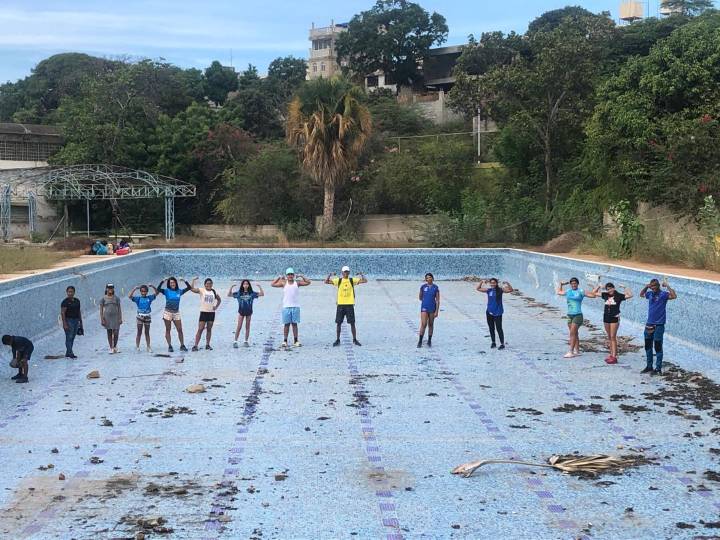 Dirigentes de natación piden rehabilitación de piscina en Catia la Mar