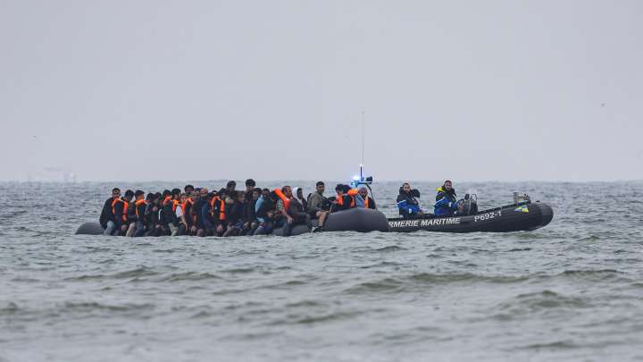 Three sisters, 9, 11 & 17, drown as 'dangerously overcrowded' migrant boat heading to Italy is battered by 5ft waves