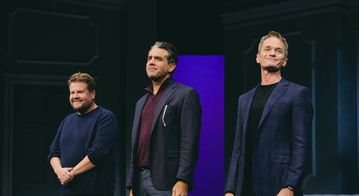 Neil Patrick Harris, Bobby Cannavale, & James Corden Return to Broadway in First Preview Performance of ‘Art’ Revival | Bobby Cannavale, Broadway, James Corden, Neil Patrick Harris | Just Jared: Celeb