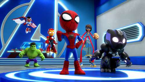 Disney Jr. announces its upcoming programming, including the first-ever preschool Marvel 'Avengers' series