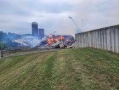 Two Barns Collapse, Tractors Destroyed In $500K Fire At Cold Springs Farm