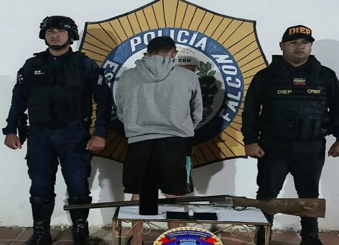 Capturan a uno de los más buscados de Falcón
