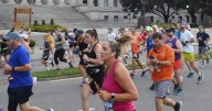 Runners here for Saturday's 52nd Charleston Distance Run