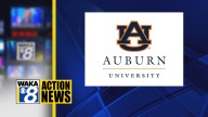 Heavy police presence on the campus of Auburn University