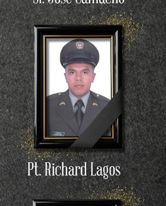 Richard Lagos, el patrullero nariñense entre los policías asesinados en Amalfi, Antioquia