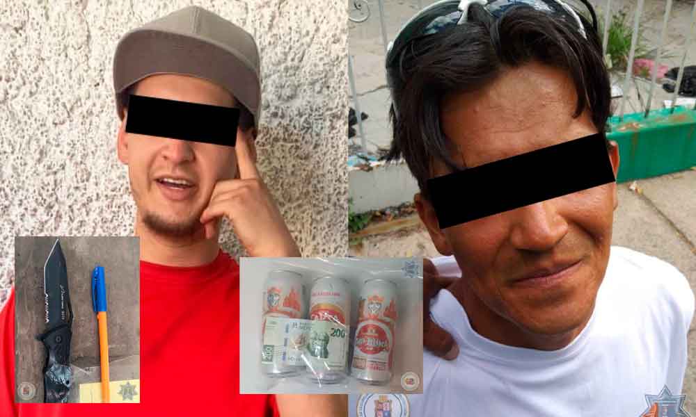 DETIENEN A DOS ASALTANTES DE TIENDAS EN LEÓN