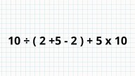 La cuenta matemática solo apta para los genios: ¿cuánto es 10 ÷ ( 2 + 5