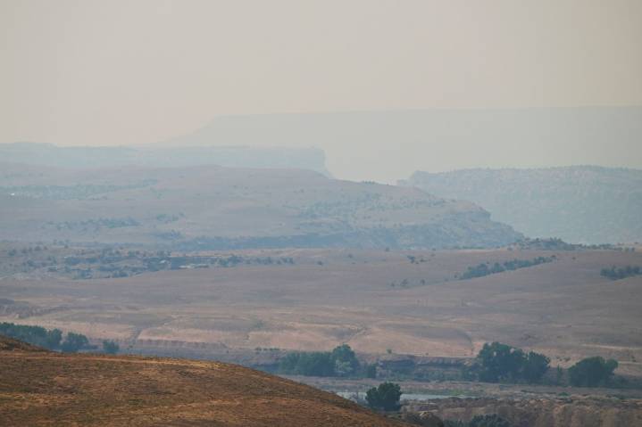 Western Colorado wildfires affecting Front Range air