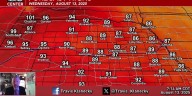 Temperatures continue rising, as hotter temperatures take over by the end of the week