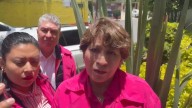 Gobernadora Delfina Gómez Álvarez asiste al velorio de Dulce, menor de 12 años asesinada en Chalco