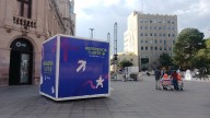 Preparan escenario para show de luces en cierre de Referencia Norte