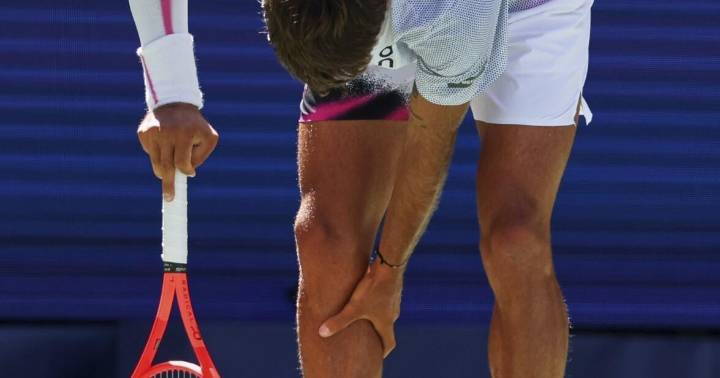 Trio of men's singles players retire because of injury at the US Open