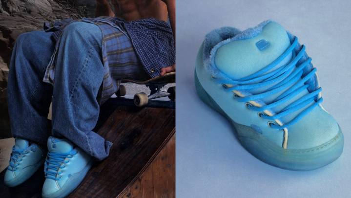 ERL Celebrates Fifth Anniversary With Electric Blue Vamp Sneakers