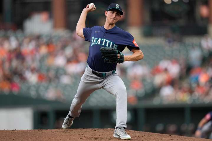Mariners’ Kirby silences Baltimore bats