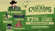 ¡El Bebeto en Basaseachi! ¿Cuál es la cartelera del Festival de las Cascadas 2025 en Ocampo?