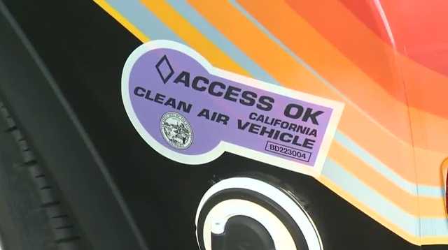 California's Clean Air Vehicle decal program set to end