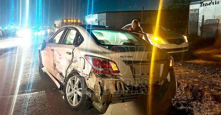 Joven alcoholizado provoca aparatoso accidente en Nuevo Laredo