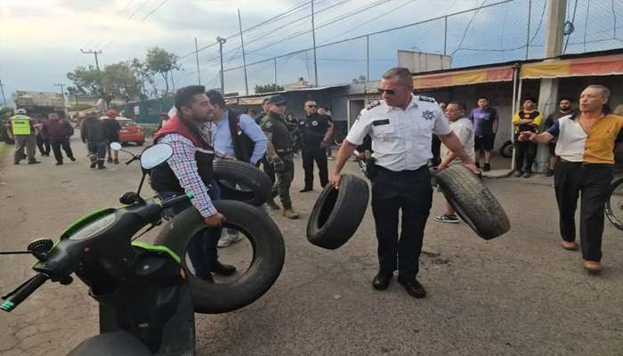 Realizan Operativo Rastrillo Social en colonia Granjas Valle de Guadalupe de Ecatepec