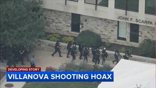 Villanova University president says active shooter incident was 'cruel hoax'