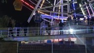 ¡Minutos de angustia! Quedan varadas en la rueda de la fortuna del Parque Colibrí