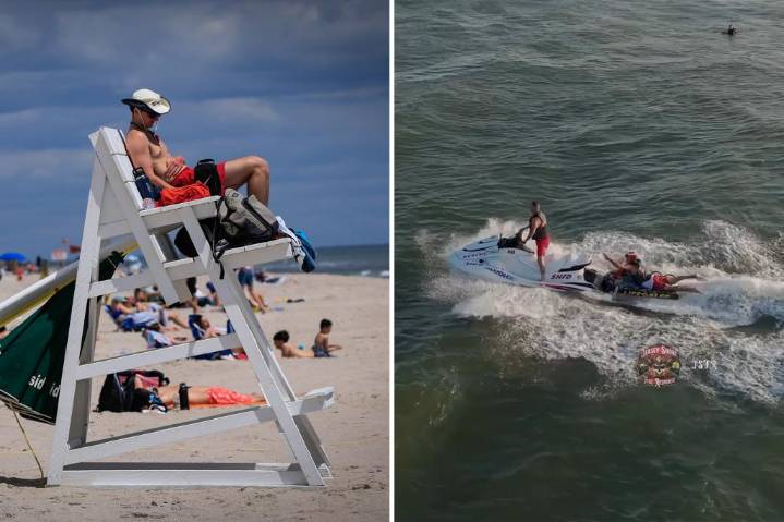 Beachgoers risk 'arrest' to swim without lifeguard after tragic incident
