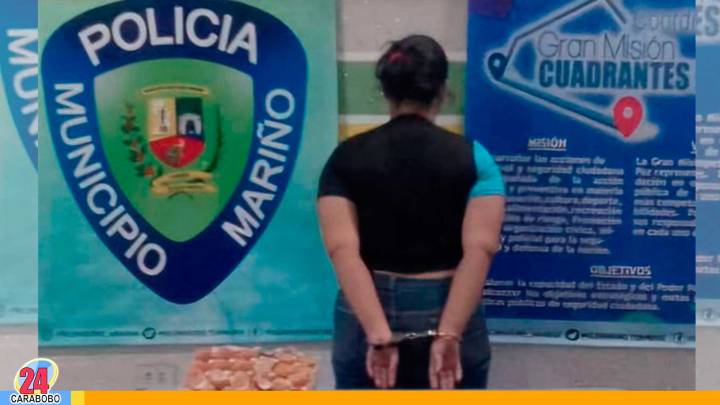 Detenida por intentar ingresar droga en un cartón de huevos a estación policial