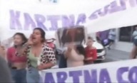 Corrientes: evacuaron la caravana de Karina Milei