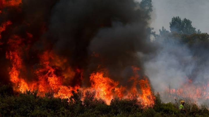 Arde el sur de Europa: los incendios forestales causaron tres muertos en España y hay miles de desplazados