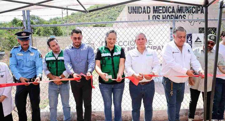 Inauguran unidades médicas en comunidades de Hornos y Estación Corral en Cajeme