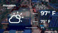El tiempo de hoy en Houston para este domingo 24 de agosto