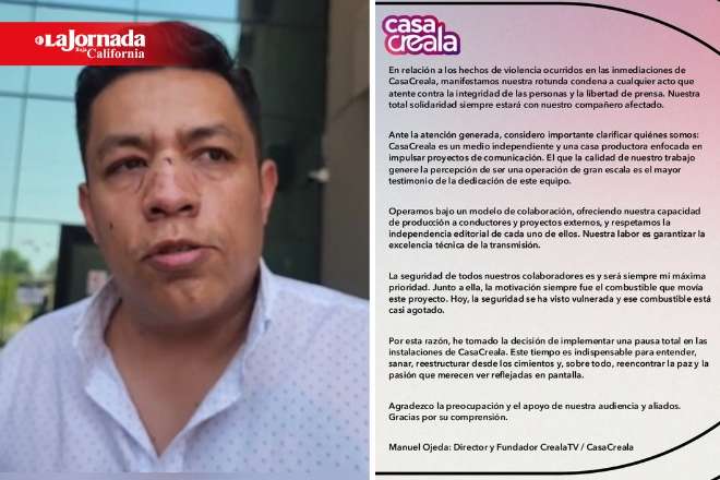 Cierra productora donde atacaron al periodista Jorge Heras; hay un tercer detenido