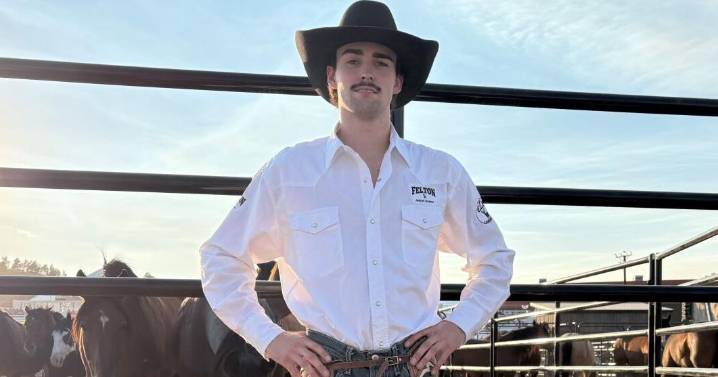 Livingston saddle bronc rider Paul Allyn O’Hair making his mark