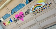 Saskatchewan family turns homophobic graffiti into inclusive artwork