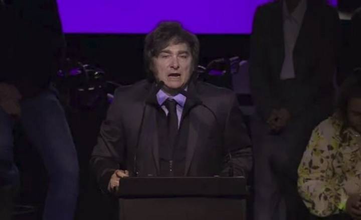 Insólita frase de Javier Milei: "Están molestos porque les estamos afanando los choreos"