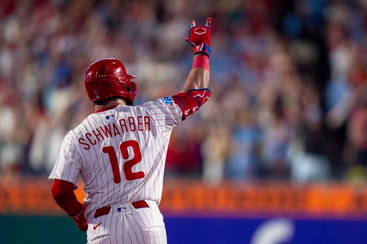 Phillies Notebook: Schwarber continues power surge against lefties; another bomb against Orioles